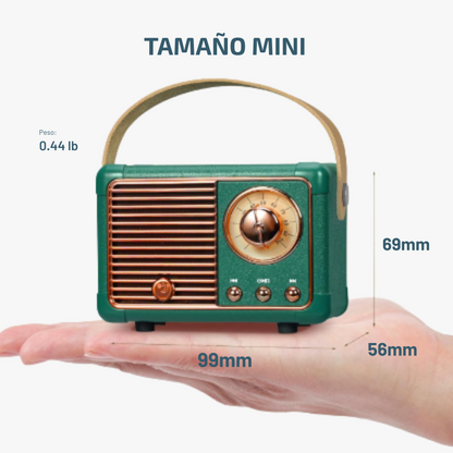 Altavoz Retro Bluetooth