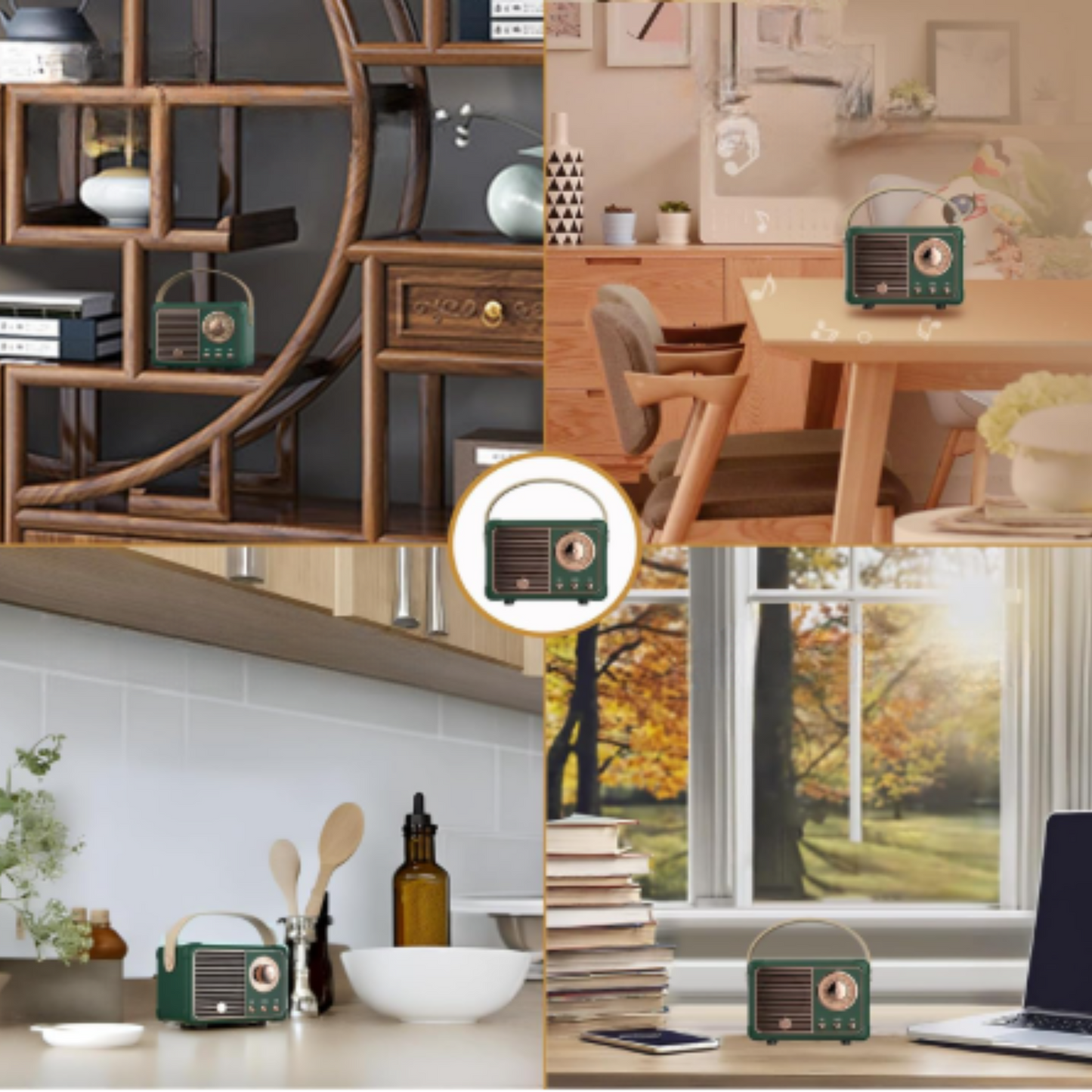 Altavoz Retro Bluetooth
